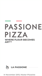 Mobile Screenshot of passionepizza.com
